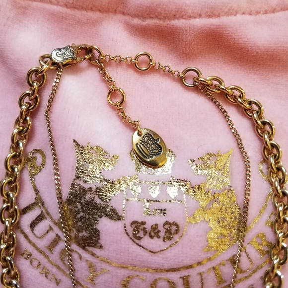 Vintage Juicy Couture Heart Necklace - Picture 5 of 5